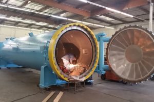 Autoclave 88'' x 26'' 220 PSI 350°F, Electric Autoclave 88'' x 26'' 220 PSI 350°F, Electric