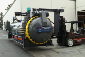 Autoclave 4' x 25', 450°F, 150 PSIG, Electric Autoclave 4' x 25', 450°F, 150 PSIG, Electric